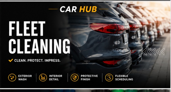 Fleet cleaning — dealerships and rental detailing Macomb MI
